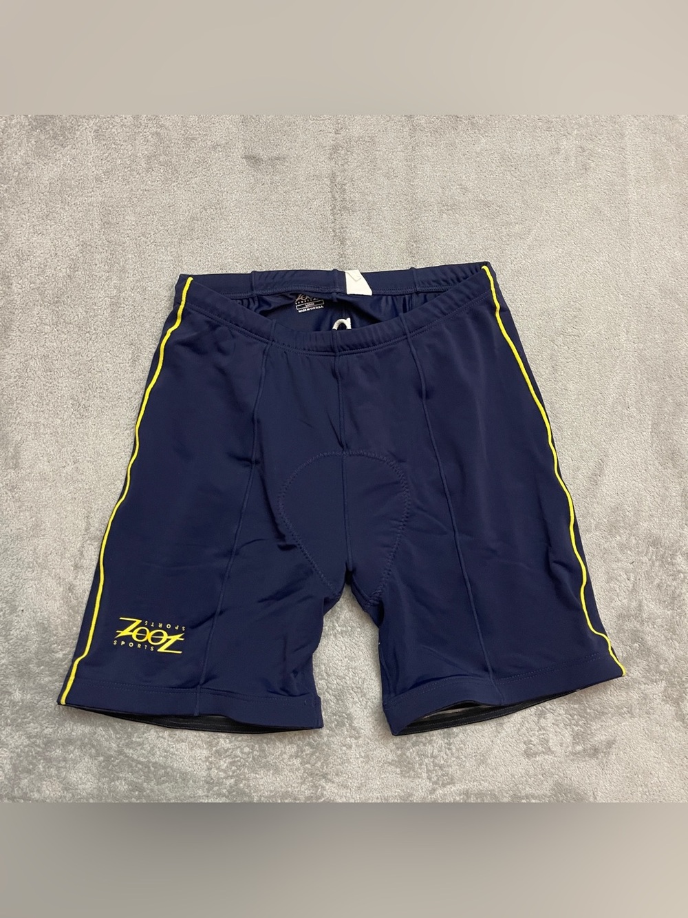 ZOOT SPORTS Triathlon Tri Cycling Shorts Womens L Navy Blue